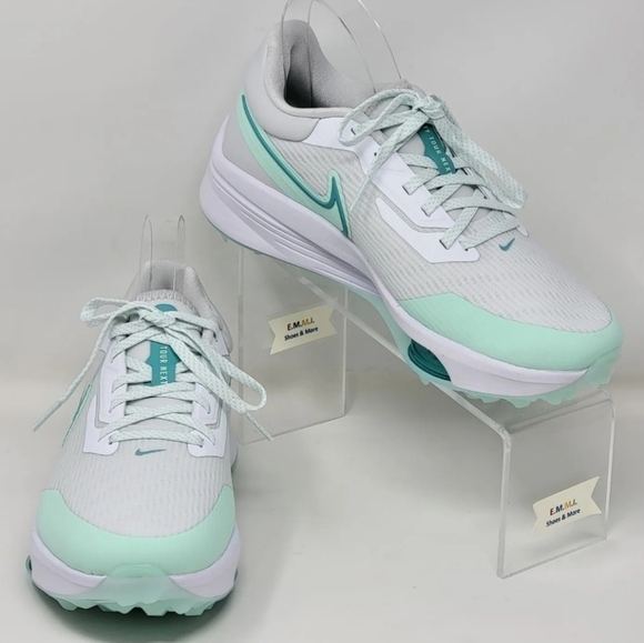 Nike Air Zoom Infinity Tour NEXT% Golf Shoe DC5221-143 White Mint Men\'s Multi